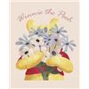 Komar Poster da parete Disney Winnie the Pooh Into The Blooms, dimensioni 40 x 50 cm, decorazione da parete per cameretta dei bambini