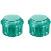 QUARKZMAN 2 Pcs Pulsanti LED Arcade (30mm) - Pulsante Illuminato LED 5A 12/24V Per Macchine Arcade/Fighting Stick/Controller Di Gioco, Verde
