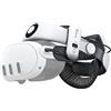 BOBOVR S3 Pro Pacco Batteria Cinturino per Testa, Aria condizionata e pacco batteria sostituibile a caldo da 10000 mAh, Compatibile con Quest 3/Quest 3S