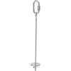 Generic Griglia per cibo a gabbia per uccelli, struttura in acciaio inossidabile, 17,5 cm, spiedino per uccelli da appendere, mangiatoia per frutta, facile da installare, per parrocchetti, calopsitte, conuri