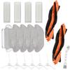 VOUPRONGZY 18 Pezzi Accessori Per Xiaomi Robot Vacuum Mop 2S/S12 Kit di Accessori per Xiaomi Robot Vacuum Mop P/Mop Pro/T12 B106GL Con 2 Spazzole Principali,6 Spazzole Laterali, 4 Filtri, 5 Panni Mop