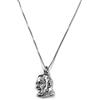 Damiano Argenti Collana con Ciondolo Padre Pio in Argento Argento