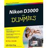 Julie Adair King Nikon D3000 For Dummies (Tascabile)