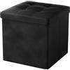 Pouf Pieghevole Con Contenitore, Poggiapiedi Pieghevole Con Contenitore, Sgabell