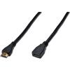 ASSMANN Cavo Assmann HDMI High Speed extension cable. type A M/F. 5.0m. [AK-330201-050-S]