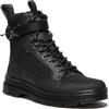 Dr. Martens Combs Boot, Anfibi Unisex-Adulto, Tela Esagonale Riciclata Nera+Ajax, 44 EU