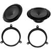 Superauto hi-fi Audison AP 6.5 coppia di woofer 165mm, potenza RMS 70W a 4 Ohm set adattatori altoparlanti per DACIA Sandero dal 2008 al 2012 Predisposizione Anteriore o Posteriore