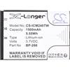 TECHTEK Batteria 1500mAh compatibile con [Icom] IC-M23, IC-M24, per [Polmar] NAVY-015F sostituisce BP-266, PB-19 FBA