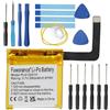 Fuworance Batteria di ricambio PL412221H 240mAh 3,7V compatibile con Amazfit GTS 1S, C17, A2021, A1969, A1914, A1913, Smartwatch Batteria ai polimeri di litio ad alta capacità, ricarica rapida con kit
