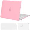 MOSISO Custodia Compatibile con MacBook Neo 13 pollici Cover A3404 2026 | Copritastiera & Pellicola & Case per Mac Neo 13 pollici Display Liquid Retina con Chip A18 Pro, Rosa