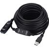TQUXNGA Cavo di prolunga USB3.0 5m/10m/15m/20m Ripetitori Attivi Booster Ad Alta Larghezza di Banda Trasferimento Dati Stampante Scanner Cavo USB A Maschio A Femmina Ripetitori Cavo