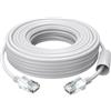ZOSI - Cavo Ethernet Cat5e ad alta velocità per telecamere di sicurezza POE, lunghezza: 20 m