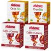 Generico Kit 64 Capsule Compatibili con Lavazza A Modo Mio - Orzo Bio e Caffè e Ginseng, 4 Confezioni da 16, confezioni originali Ristora