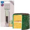 Generico Magic Sparkles, Glitter Iridescente Commestibile, Multicolore, per Decorazione Dolci (Green emerald)