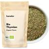 Kamelur 250g di timo BIO essiccato e grattugiato - spezia aromatica BIO, senza additivi - perfetta per il tè al timo - in confezione biodegradabile