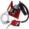 Frederimo Pompa diesel autoadescante 50 l/min, 230 V, con contatore automatico, pistola, pompa per carburante, pompa per benzina, beccuccio per carburante Frederimo