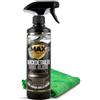 MAX DETAIL-LAB - Quickdetailer - Cera Liquida Auto Quick Detailer Professionale, Lucida Carrozzeria, Super Gloss Shiny, Asciugatura Rapida Effetto Idrorepellente, Kit Pulizia Detailing Car Moto 500ml