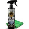 MAX DETAIL-LAB - Ultra Glass - Detergente Pulizia Vetri Auto, Formula Sgrassante Pulisce e Lucida Professionale Vetro, Finestre, Specchio, Effetto Idrorepellente, Kit Lavaggio Detailing Car Moto 500ml