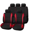 KizmiQ 9Pcs Auto Set coprisedili per MG ZS MG4 MG5 ZS EV 2022 2023 Poliestere Tessuto Lavabile Traspirante Coprisedile Adatto a Tutte Le Stagioni,A