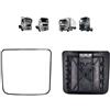 Generico VETRO GRANDANGOLO SPECCHIO RETROVISORE DX COMPATIBILE CON MAN TGX TGS TGX E6 197X181 81637336072