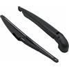 PCZWAS Braccio e Spazzola Tergilunotto Posteriore per Fiat 500L 2012-2020 Noir Kit Set di Ricambio per Tergicristallo Posteriore