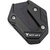 MIDNECMO Per YAMAHA MT-07 MT07 FZ07 2014-2024 2025 2026 Piastra di supporto di estensione del cavalletto laterale del motociclo