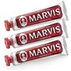Marvis Cinnamon Mint Toothpaste Triple Pack (3 x 75ml) by Marvis