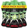 Lenor - UNstoppables. Perle di profumo per il bucato, 90 lavaggi (6 x 210 g), fragranza Ariel