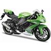 Maisto M32709 Kawasaki Ninja ZX-10R - Replica della moto in scala 1:12, incredibilmente dettagliata, da collezione, colore: rosso
