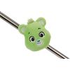 NICI Mini MagNICI Orsetti del Cuore, Fortunorso 62808 - Peluche con calamita, aderisce a superfici Metalliche, lavagne magnetiche e Manici di Borse, da Portare con sé in Viaggio, Idea Regalo, 6 cm, Verde