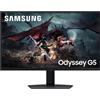 SAMSUNG Monitor Gaming Odyssey G5 (S27DG502) Flat 27 2560x1440 (QHD) IPS 180Hz 1 ms AMD