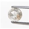 NATURAL ROSE CUT DIAMONDS Diamante Naturale Gray Round 4.4mm Rose Cut 0.45ct Sciolto