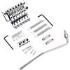 Guitar Elettrico Tremolo Bridge Double Blocking System Assembly Chrome GA503