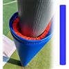 Generic Imbottitura per bastoni da basket - Copertura protettiva per canne da 5-30,5 cm, cuscinetto ammortizzante per giocare in sicurezza