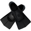 XIUsheUA Pinne Nuoto Pinne da Snorkeling Immersione Allenamento for Il Nuoto Corte in Silicone Scarpe for Adulti e Bambini Attrezzatura for Immersioni per Nuoto e Immersione(Dark Blue,L)