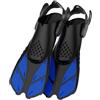 XIUsheUA Pinne Nuoto Pinne da Snorkeling Professionali for Immersioni con i Piedi Nuoto for Adulti Regolabili Attrezzatura Sport Acquatici for per Nuoto e Immersione(Purple,S M)