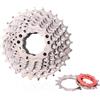 ASODDMVB Cassetta pignoni Pieghevole K7 per Bici da Corsa MTB a 8 velocità, 8 velocità, 23T/25T/28T/30T/32T/34T/36T. pignone per Bicicletta Cassette e pignoni(8S 11-28T)