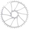 Generico Offset Corona Denti Larghi e Stretti Mtb Mountain Bike Ruota di Catena for SRAM XX1 X1 X01 XO X9 Eagle Vassoio for Montaggio Diretto(Silver 38T ROUND)