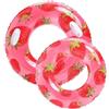 BDFJEDS Anello di Nuoto 1 pezzo di nuoto fragola tubo gonfiabile piscina galleggiante adulti anello giochi d'acqua estivi(Color4)