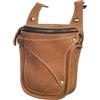FonHNDG Borsa da coscia Cuoio da 7 motocicli giro for cavalcatura for le gambe viaggio viaggia la cassa di cintura(Color2)