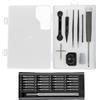Générique Kit di manutenzione bobina da pesca - strumento versatile per attrezzi da pesca strumento di pulizia per la pulizia | Strumento di riparazione di manutenzione portatile Kit di riparazione di pesca per
