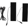 KJHBV Piastra Riscaldante USB 5v in Fibra di Carbonio con Doppio Riscaldamento Portatile, e Adatta per Mani e Fodere Guanti Uso Casa e Campeggio