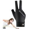 Generico Guanti da biliardo,Guanti da piscina da donna traspiranti antiscivolo - sportivi pratici, morbidi e leggeri per gli amanti del biliardo, principianti e adolescenti