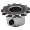 ASODDMVB 1 Ruota dentata 04C 13 Denti Foro Interno 6/8/10 mm/12 mm 25H 45# Acciaio 04C Ruota da Tavolo Vite finita M5 pignone per Bicicletta Cassette e pignoni(10mm,11pc 04C-13 Teeth)