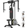 HVO Chest Fly Pec Deck Machine: per Pettorali Macchina Pectoral Trainer per Allenamento Petto e Deltoidi Posteriori Attrezzo Fitness Casa Professionale Nero