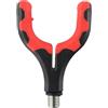Corelisear Testa di appoggio antiscivolo per canna da pesca, pinza per filettatura da 3/8 pollici per pesca alla carpa, blu (rosso)