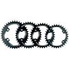 Generico BCD96-M MTB Corone rotonde Ruota dentata asimmetrica Denti larghi stretti 32T/34T/36T/38T for M8000 M7000 M6000(32t,Black)