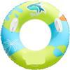 BDFJEDS Anello di Nuoto Galleggiante for piscina 1 pezzo con maniglie, anello gonfiabile for il nuoto, giocattolo for for la festa sul lago in spiaggia e fiume(100 Pink)