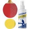 Generic Kit di pulizia per racchetta da pong, 100 ml, liquido per rimuovere lo sporco, la polvere e le macchie, soluzione detergente per racchetta da pong, per eliminare sporco e polvere, rotazione