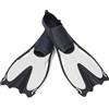 XIUsheUA Pinne Nuoto Pinne da Sub for Adulti Nuoto Snorkeling for Attrezzatura for Principianti Portatile per Nuoto e Immersione(White,XS)
